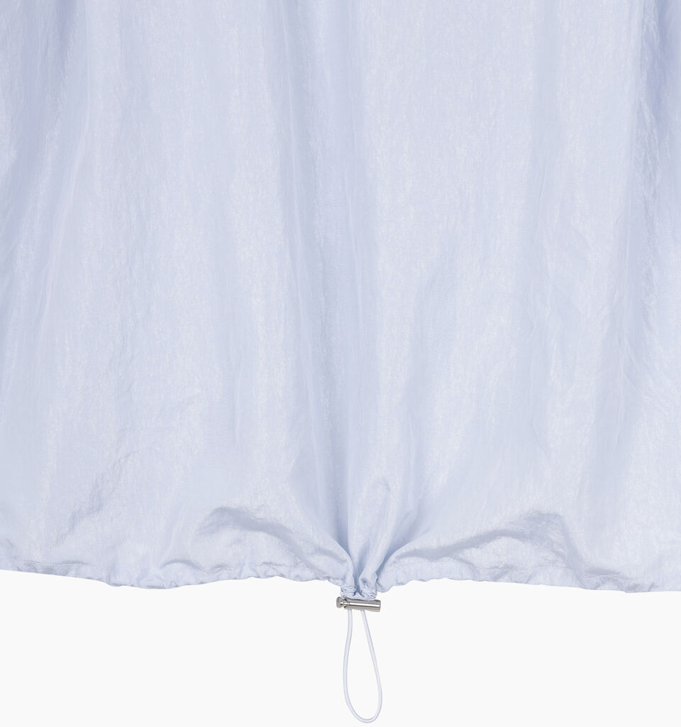 Camicia cropped azzurra con coulisse - sisley k camicie - Azzurro | Sisley K image number 6